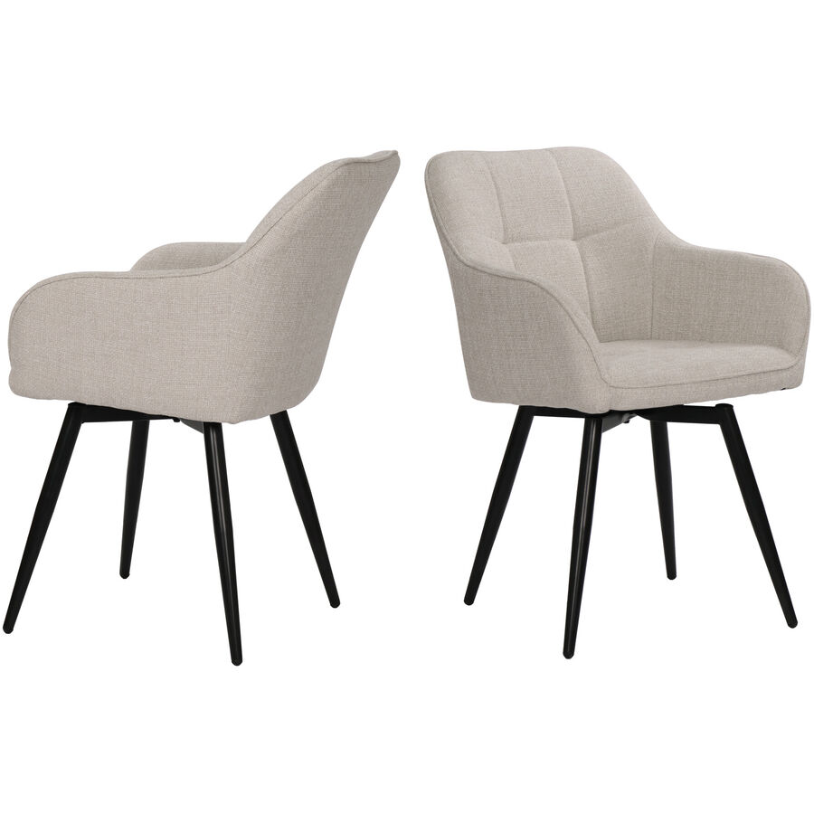 Armlehnstuhl 2er-Set Veliora