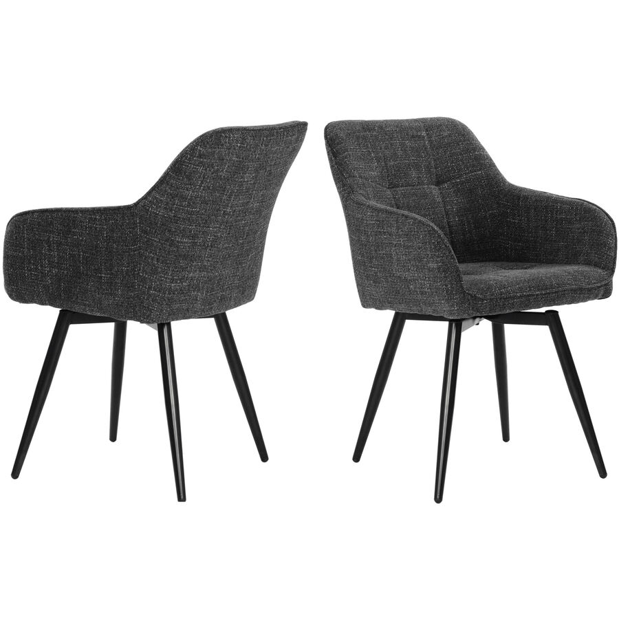 Armlehnstuhl 2er-Set Veliora