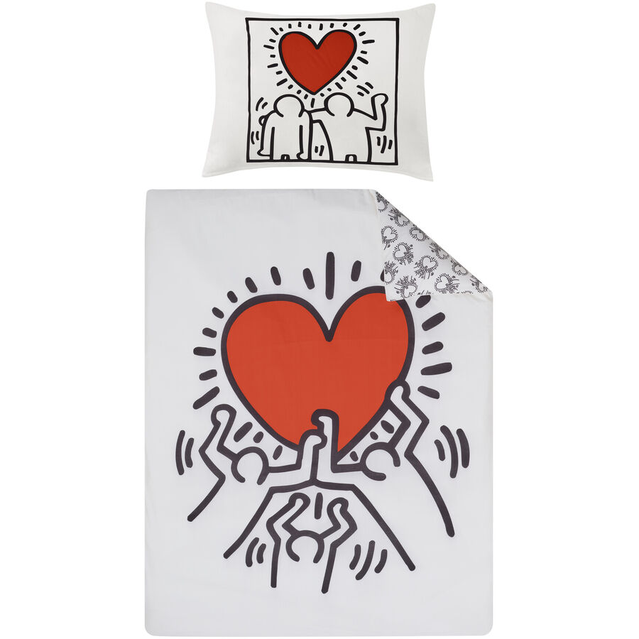Keith Haring Bettwäschegarnitur Love