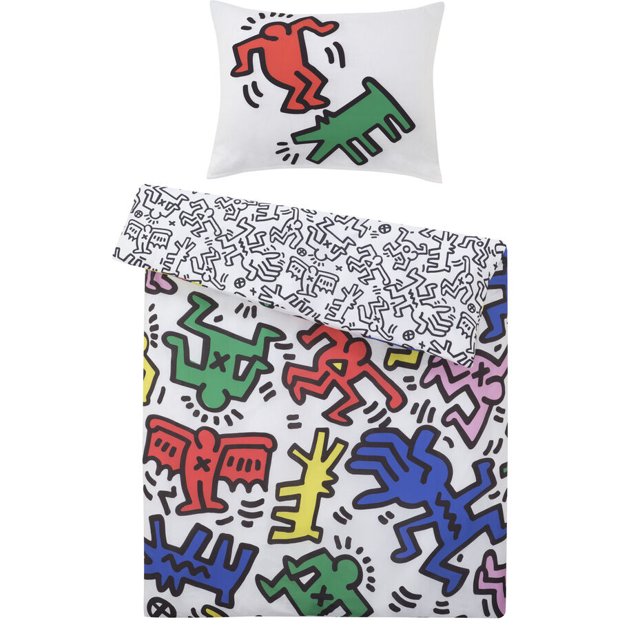 Keith Haring Bettwäschegarnitur Fun
