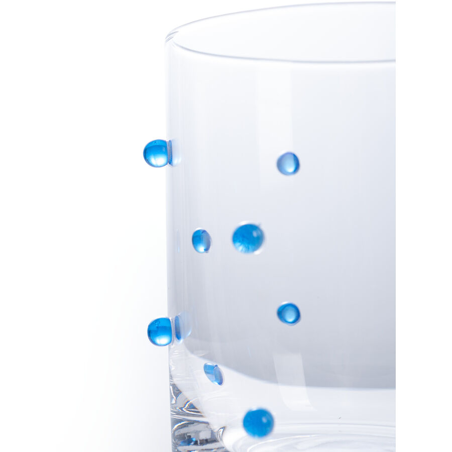 Trinkglas Dots
