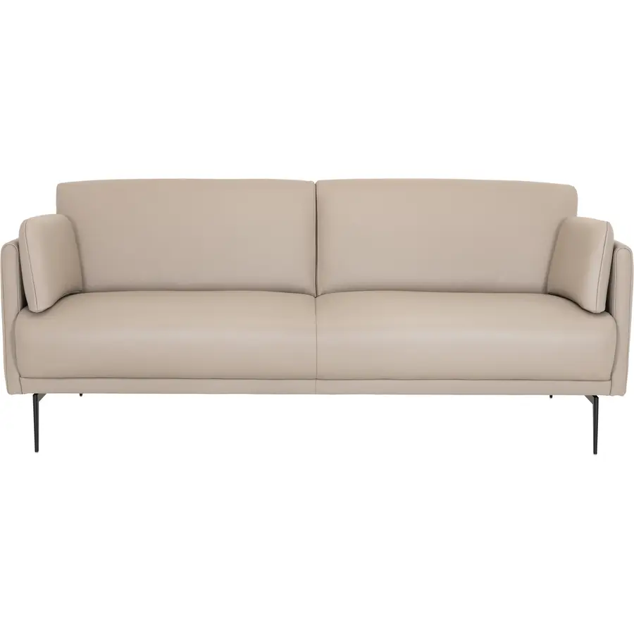 Sofa Aurea Leder cement B 172 T 80 cm