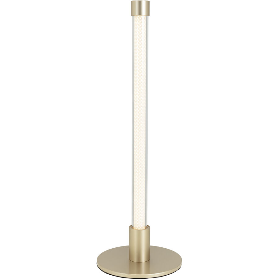 Tischlampe Castellana braun Metall/Kunststoff H 36.3 cm 400 lm – LED – Lichtfarbe: Extra warmweiss- LED Energiesparlampe
