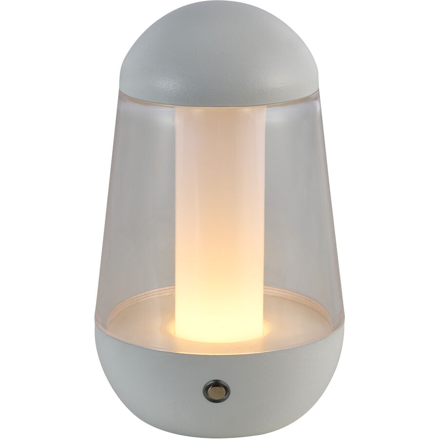 Tischlampe Kim Aluminium weiss 3.3W LED