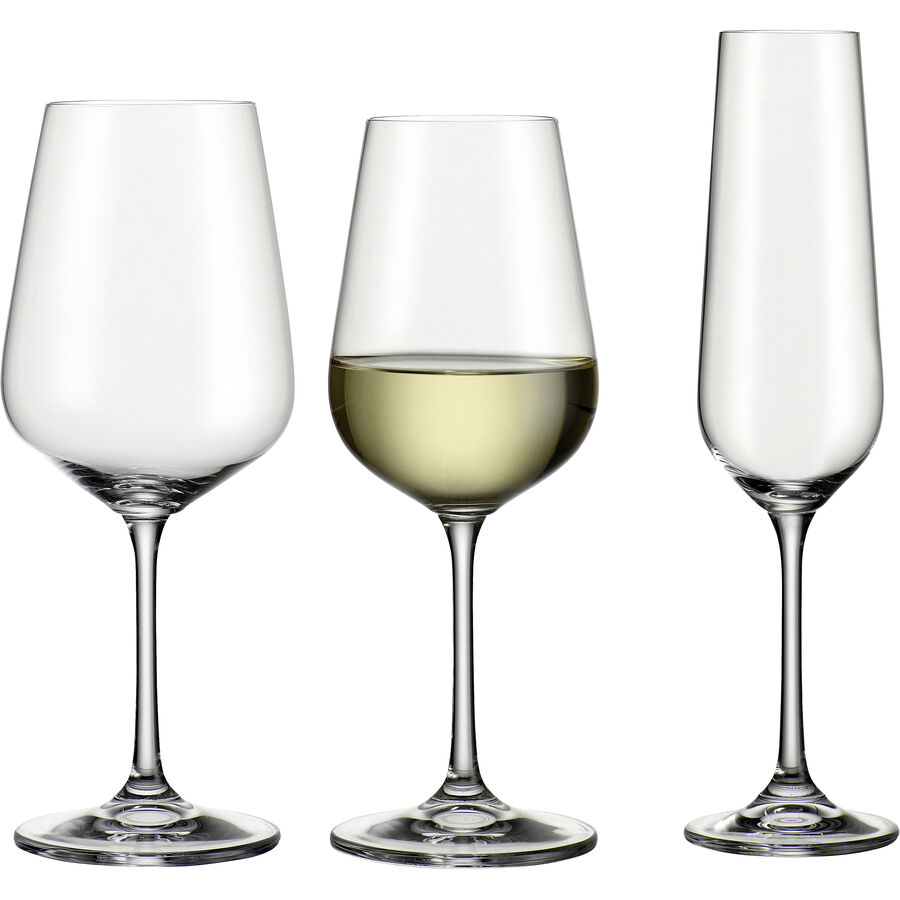 Weinglas-Set 12-tlg. Crystal