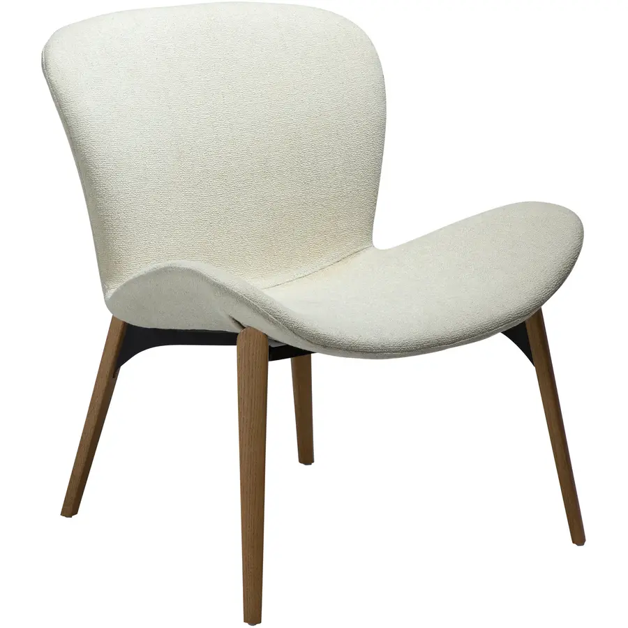 Stilvoller Sessel Paragon Stoff braun, beige B 69 cm T 68.5 cm H 77.5 cm