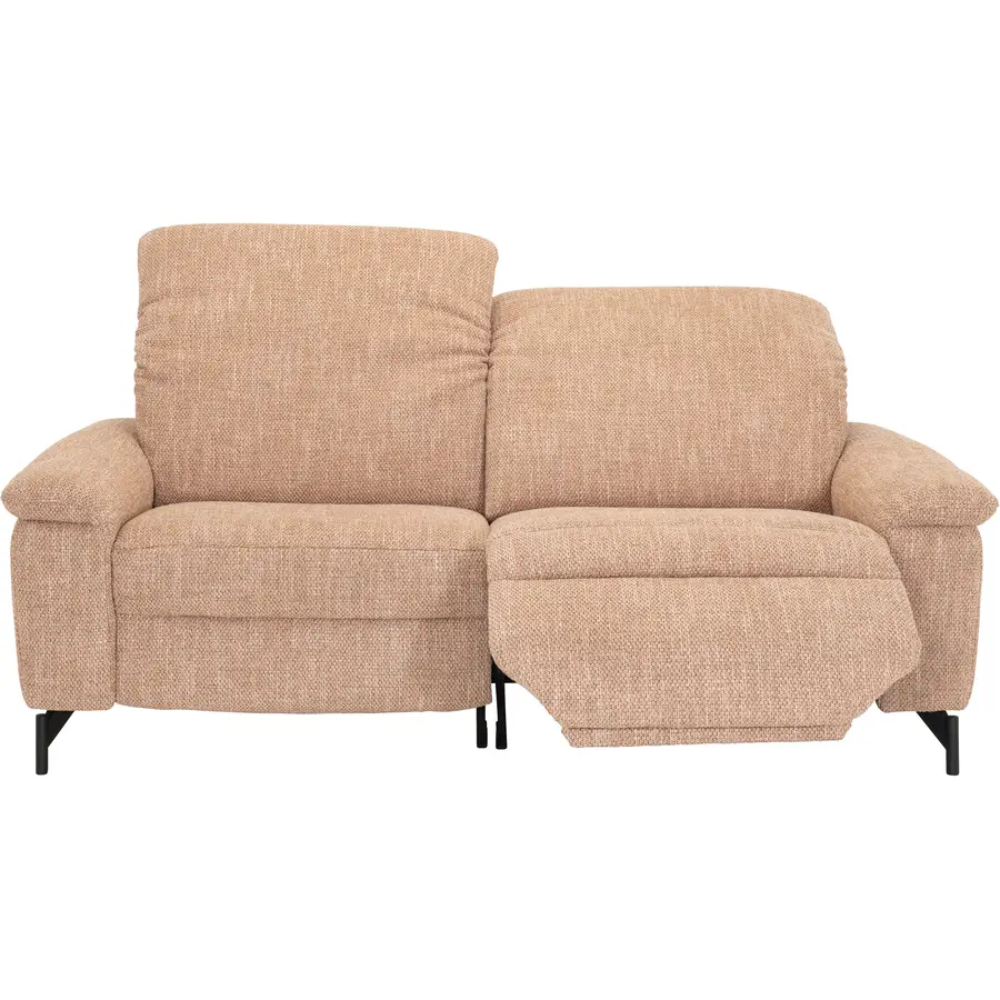 Sofa Oro Baumwolle, Polyester beige B 200 T 104 cm
