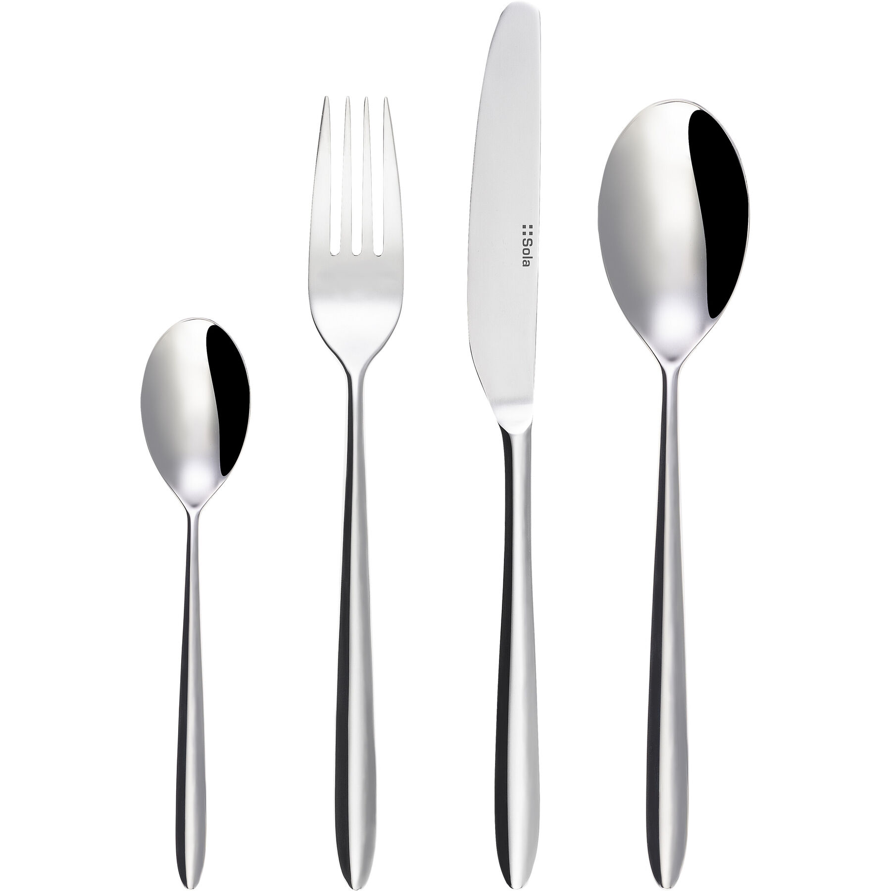 Sola Besteck-Set Gaya Exeter silber Chromnickelstahl 18/10 16 Stk