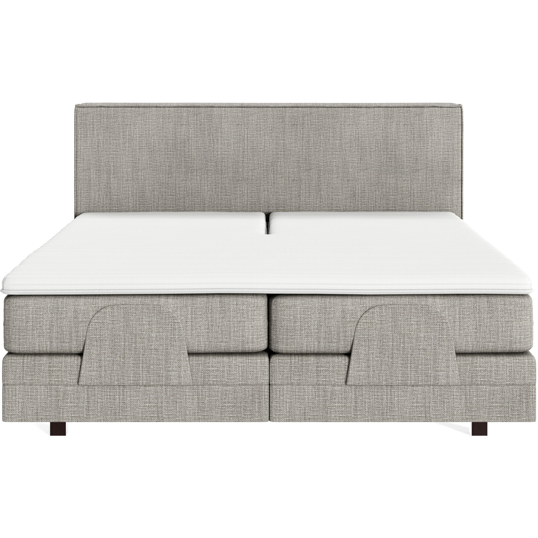 Boxspringbett Cloud grün Stoff 180 x 200 cm - Möbel Konfigurator: Traummöbel individuell zusammenstellen - Boxspringbett