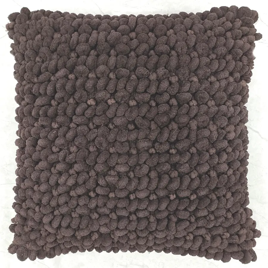 Zierkissen Betty braun Polyester B 45 T 45 cm
