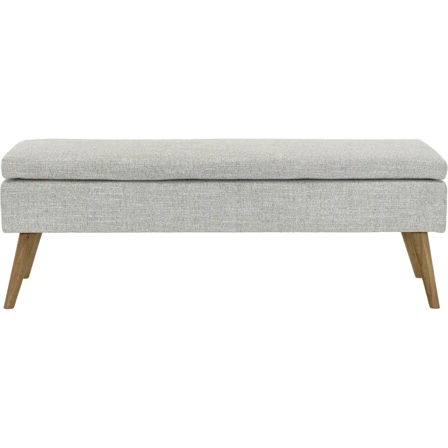 Bank Sørensen beige Stoff B 142 H 42 cm