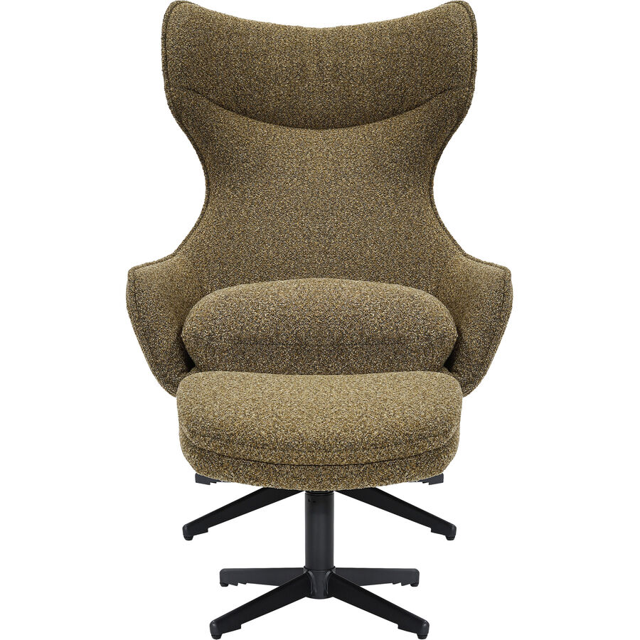 Sessel Ilan Braun Polyester 77 cm 85 cm Drehbar
