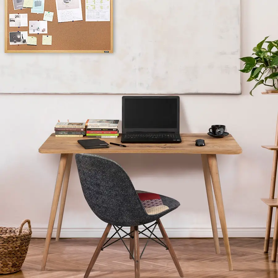 Scrivania Con Ruote Harm 80x50 Cm - Bianco, Moderna E Funzionale - Foto 10