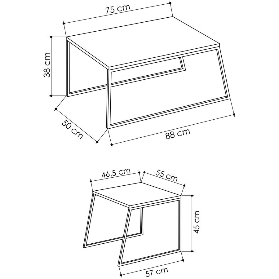 Salontisch-Set Yasam