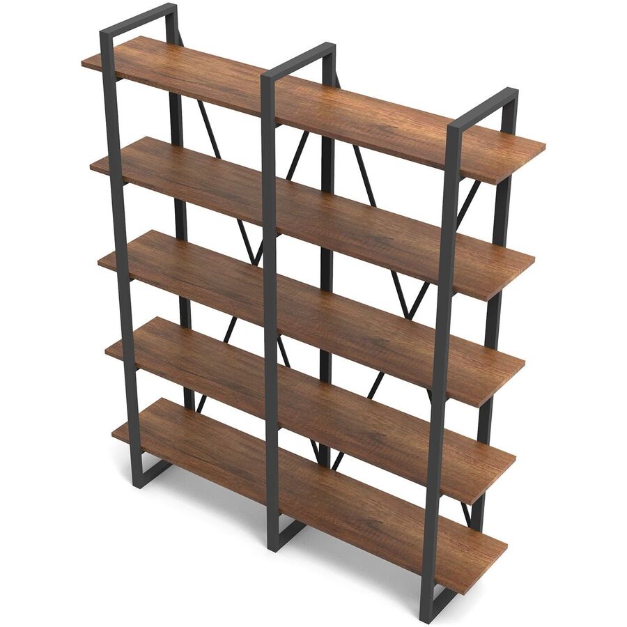 Scaffale per libri Yemek Marrone Materiale a base di legno/Plastica 180 cm 154.8 cm