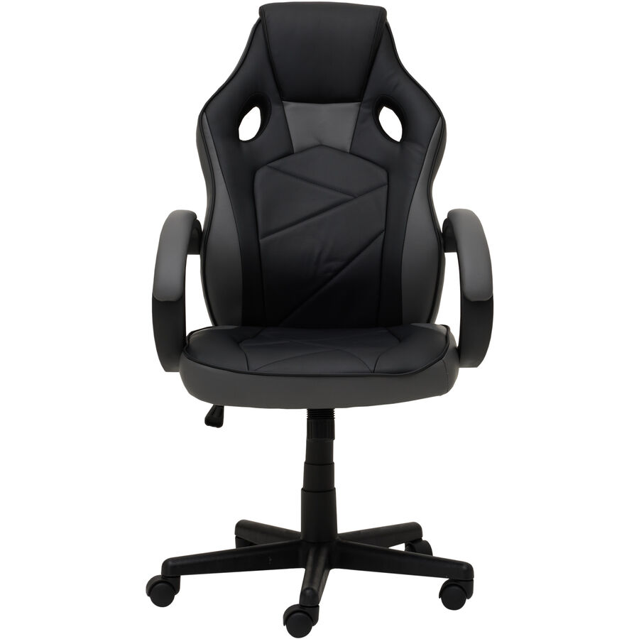 Bürostuhl Xano Grau/Schwarz Kunststoff 70 cm 106 cm Höhenverstellbar (manuell)
