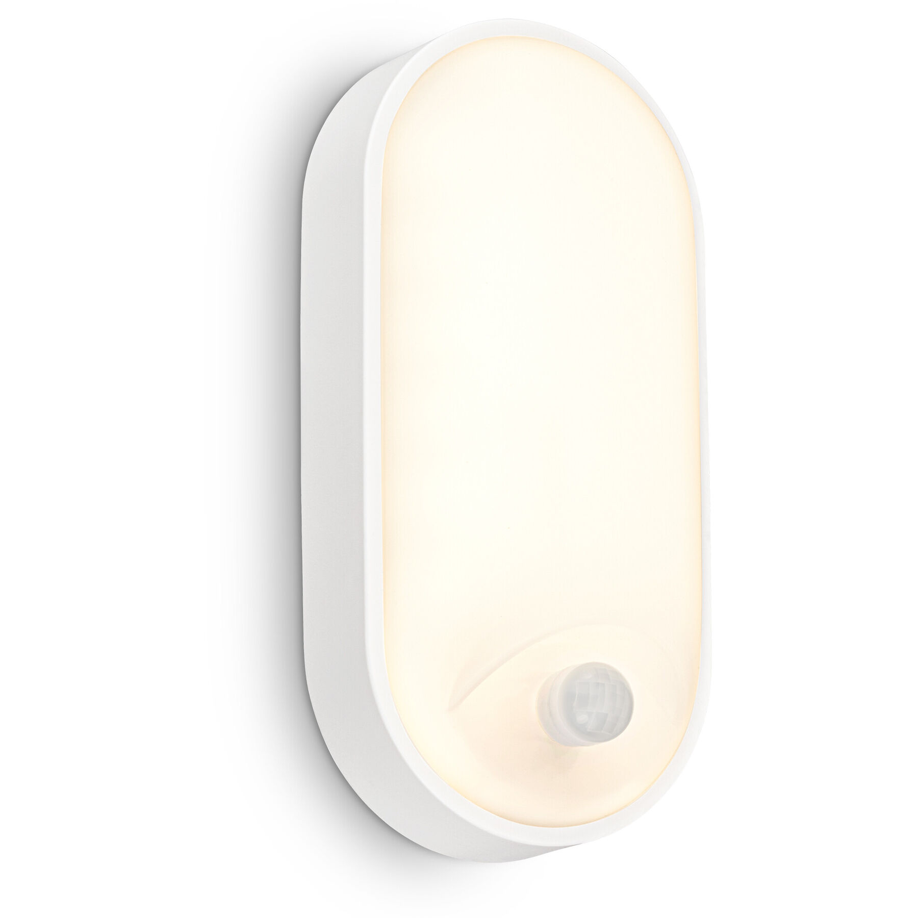 Wandlampe Telefunken weiss Kunststoff 1300 lm B 22 cm - LED - Lichtfarbe: Warmweiss - LED Energiesparlampen