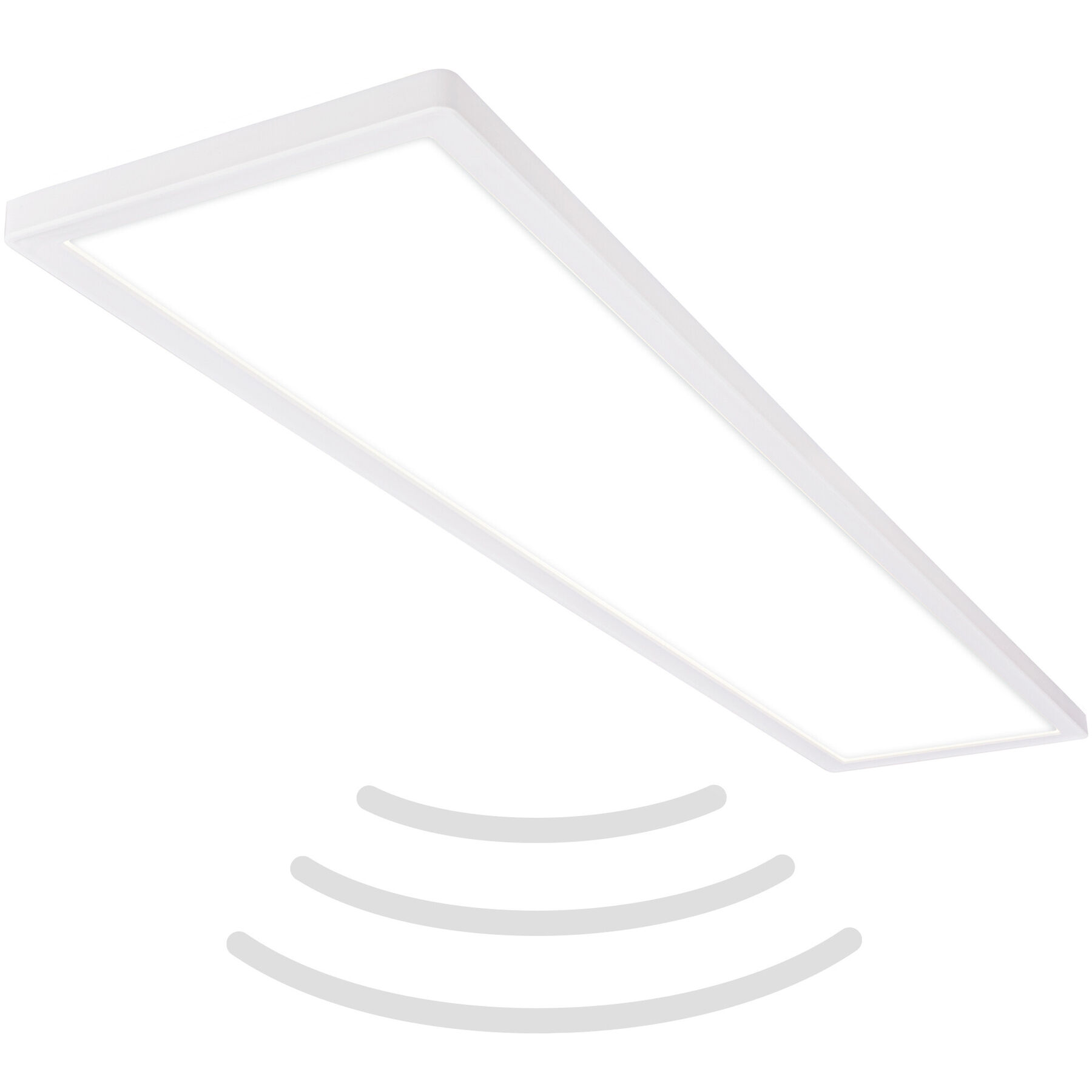 Deckenlampe Telefunken weiss Kunststoff 4800 lm Dimmbar B 98 cm - LED - Lichtfarbe: Helles Neutralweiss- LED Energiesparlampe