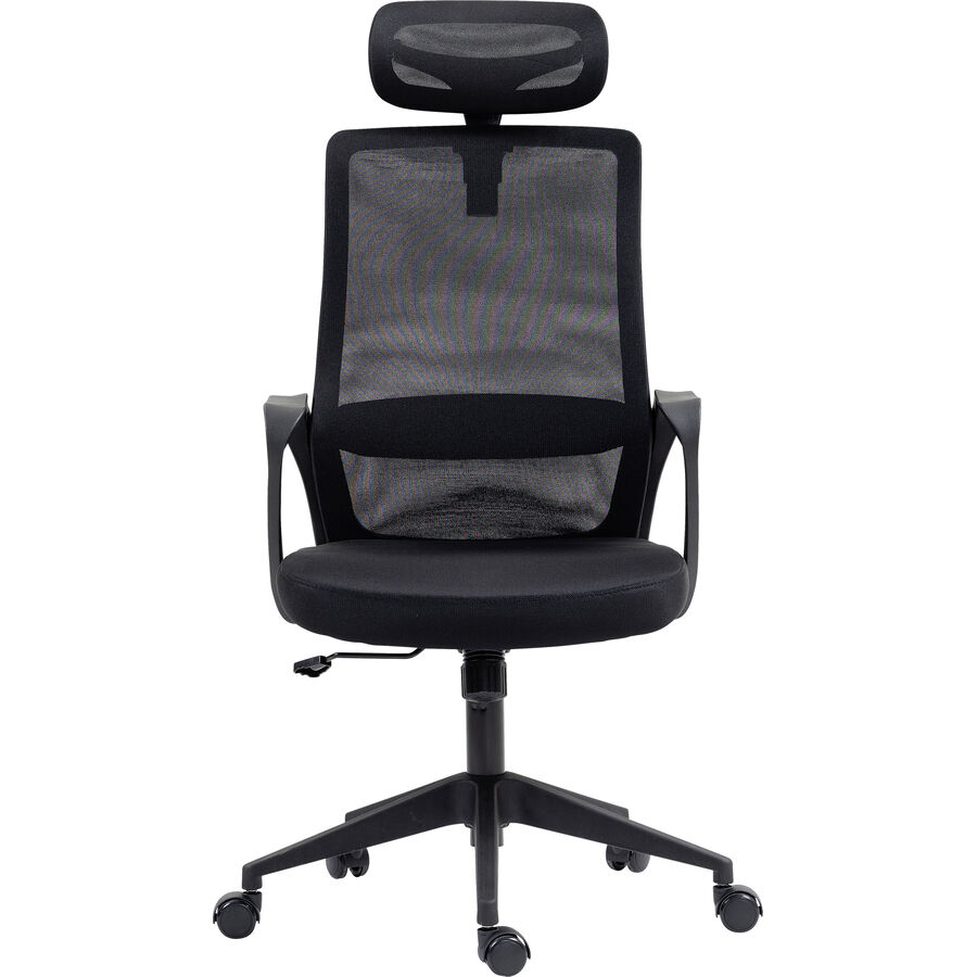 Bürostuhl Charleston Schwarz Nylon 54.5 cm 117 cm