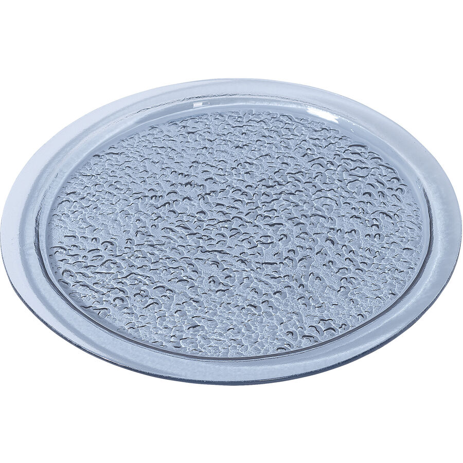 Teller flach Samira rauchgrau Glas D 22 cm 1 Stk