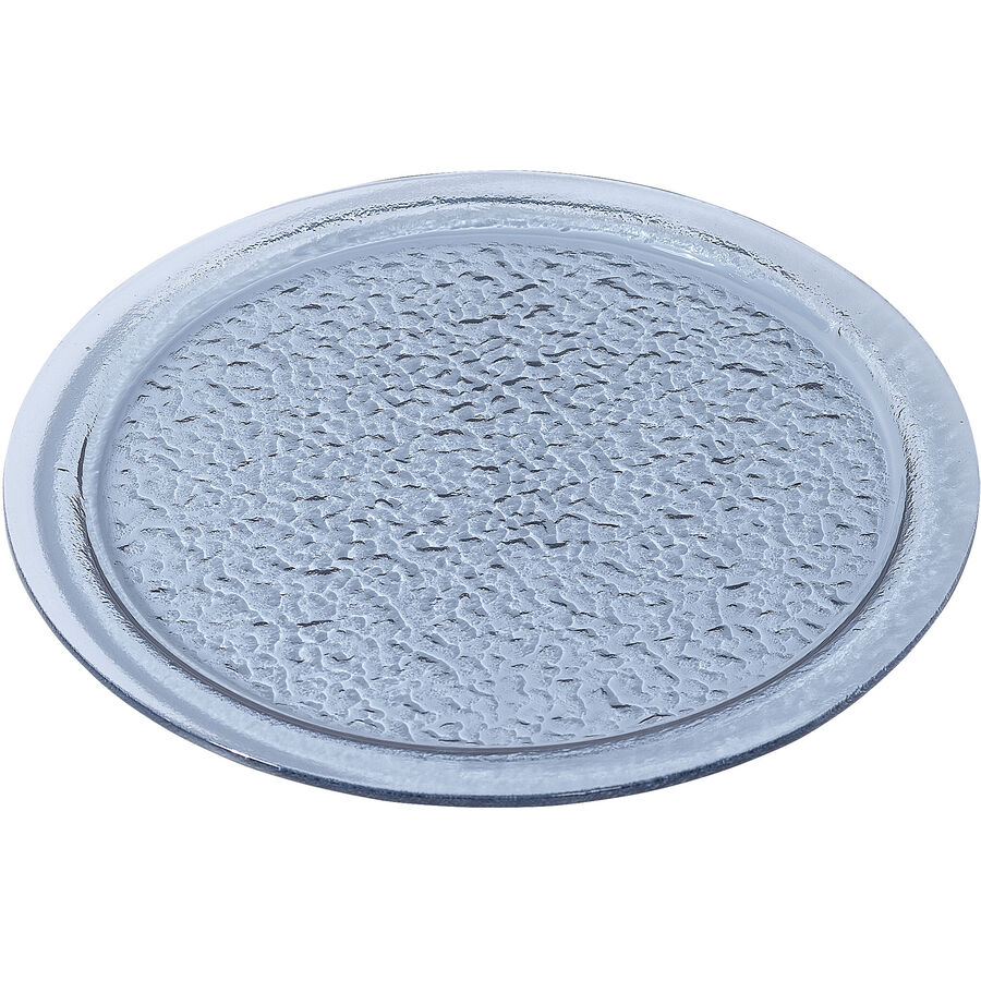 Teller flach Samira rauchgrau Glas D 33 cm 1 Stk