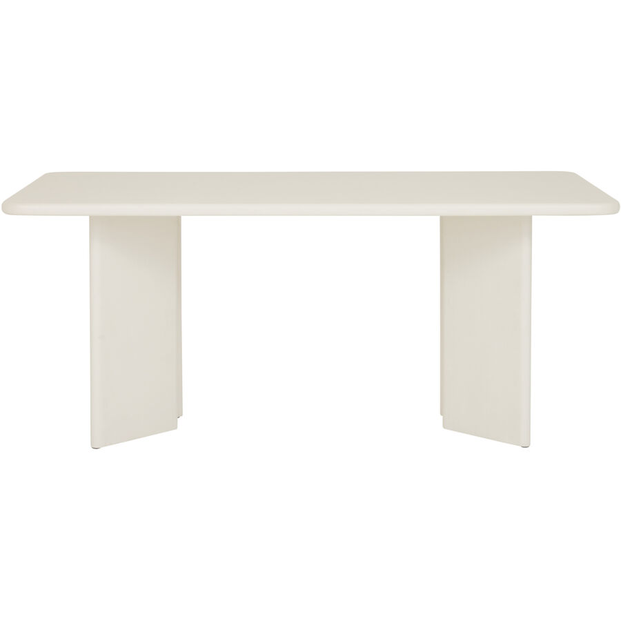 Tisch Lunar Offwhite Holzwerkstoff B 90 T 180 cm