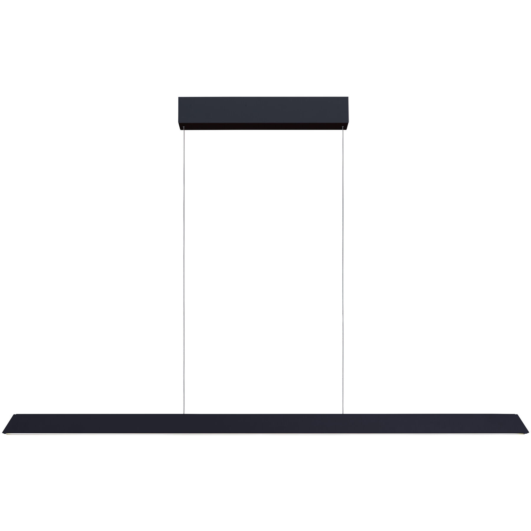 Bopp Pendellampe Now 2 dunkelblau Aluminium 4784 lm Dimmbar B 120 cm - LED - Lichtfarbe: Extra warmweiss - Tageslichtweiss- LED Energiesparlampe