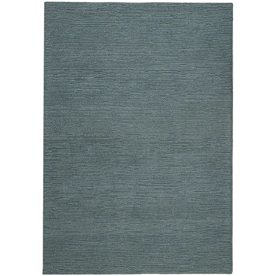 Teppich Vonji natur Einfarbig Wolle 120 x 170 cm