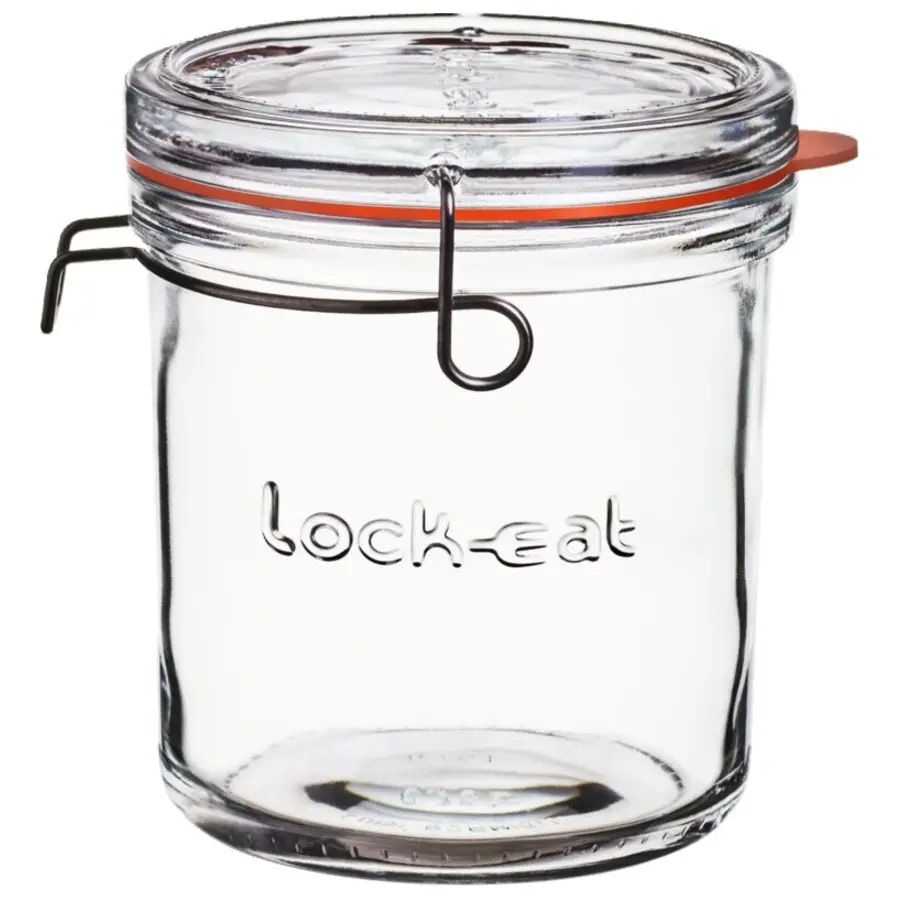 Einmachglas Lock Eat Deckel Glas Glas B 12 cm