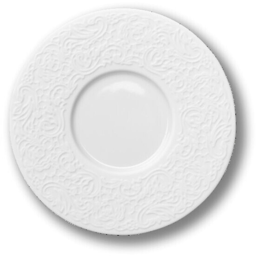 Degrenne Untertassen-Set 6-tlg. Collection L Couture Blanc