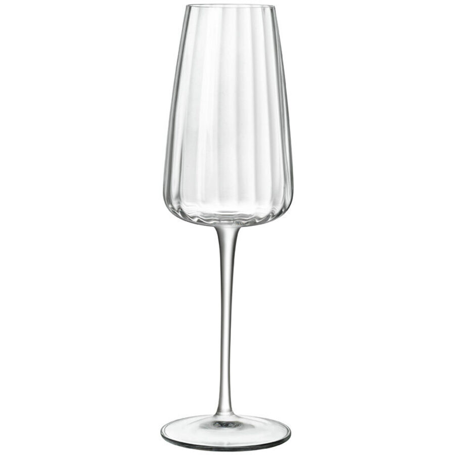 Bormioli Luigi Champagnerglas-Set Optica