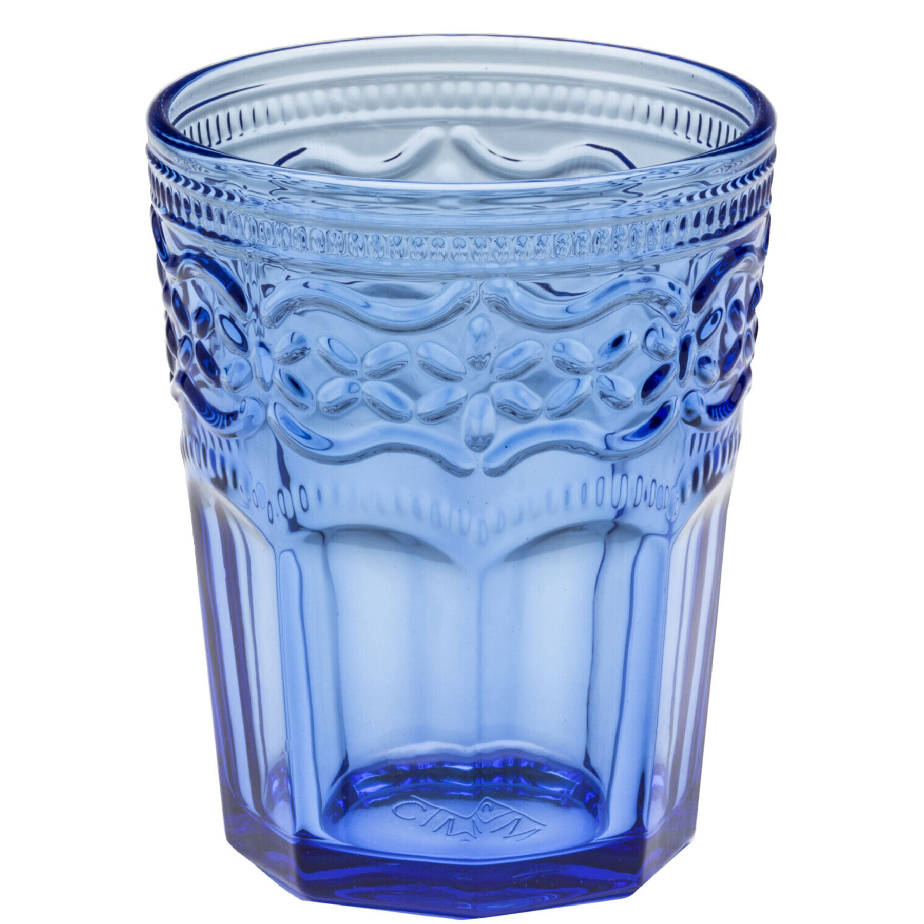 Trinkgläser-Set Cannes Blau Glas H 10 cm 0.31 l 6 Stk - Trinkgläser-Set