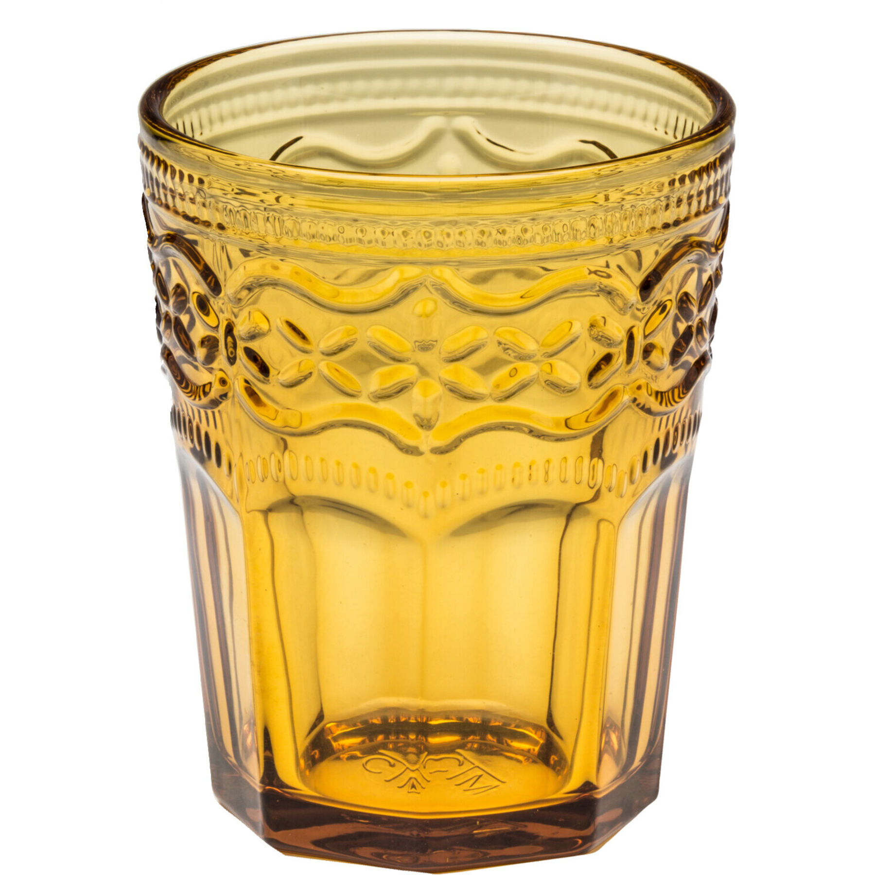 Trinkgläser-Set Cannes Gelb Glas H 10 cm 0.31 l 6 Stk - Trinkgläser-Set