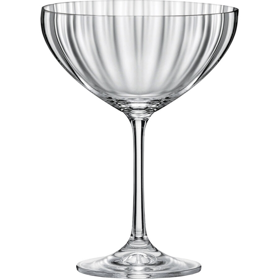 Fine2Dine Champagnerglas-Set Optic