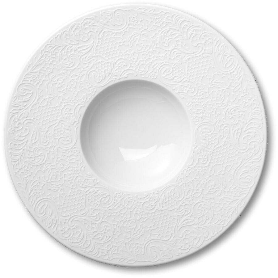 Degrenne Teller tief Collection L Couture Blanc