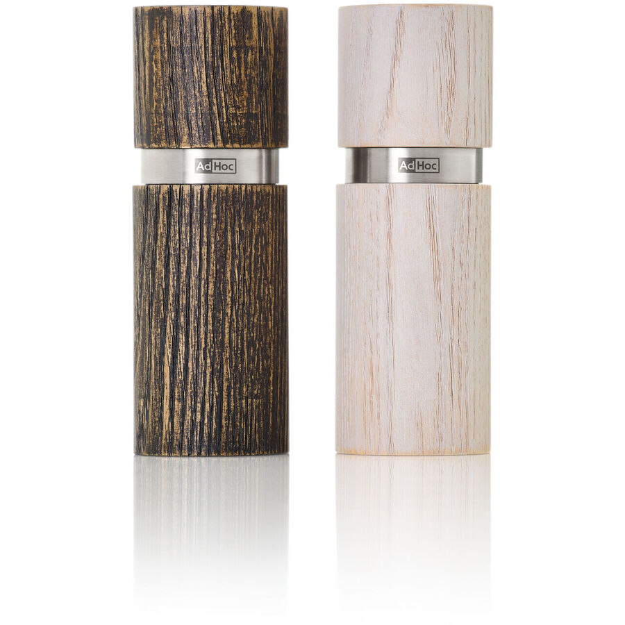 AdHoc Pfeffer- und Salzmühle-Set Textura Antique