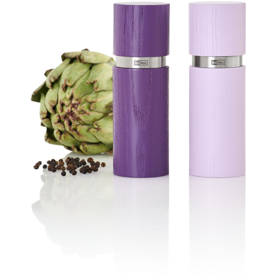 AdHoc Pfeffer- und Salzmühle-Set Textura