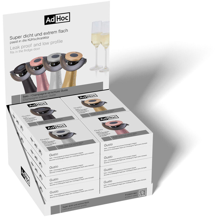 AdHoc Champagner-Verschluss Gusto