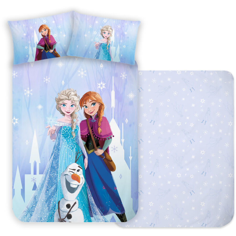 Livique Bettwäschegarnitur Frozen Anna & Elsa