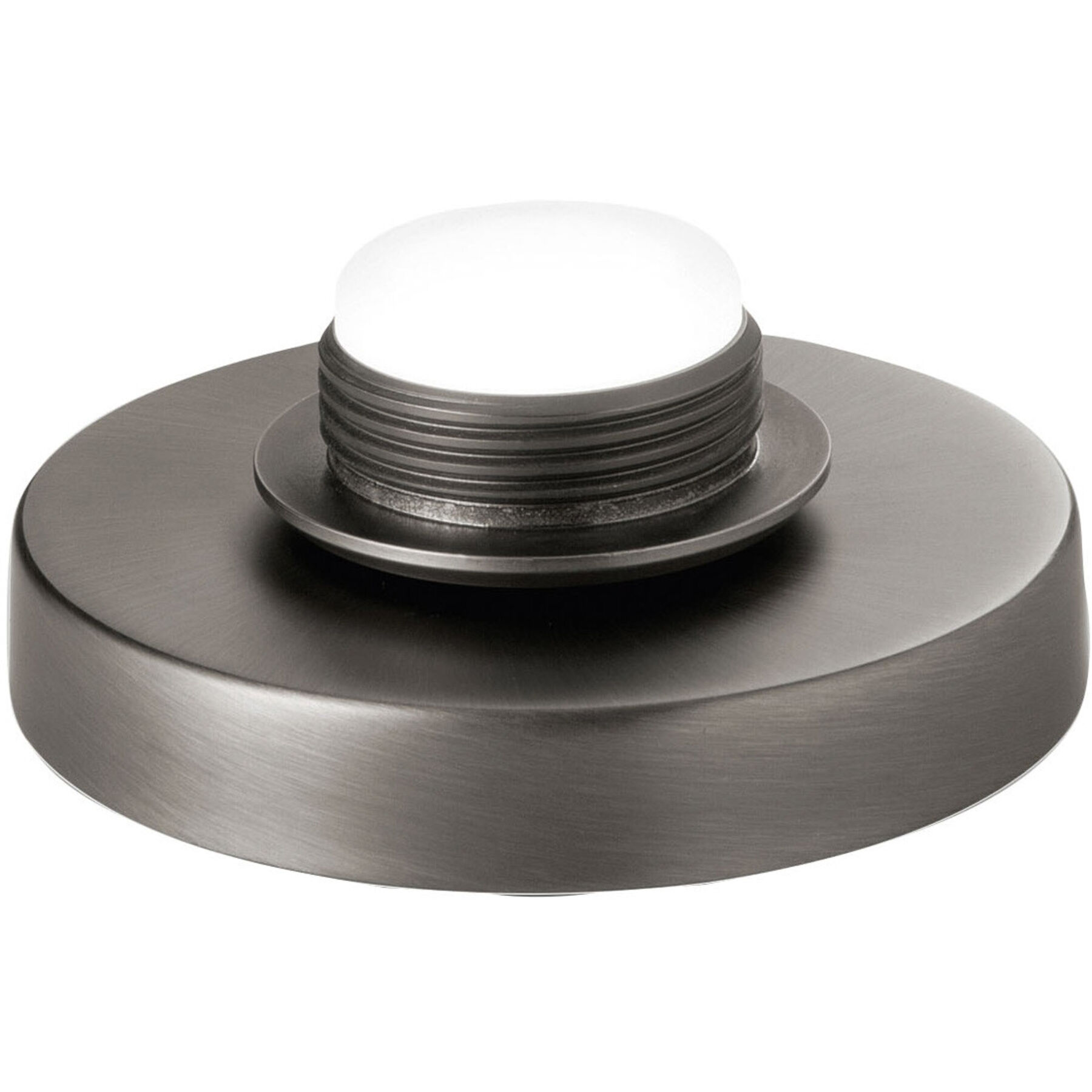 Tischlampe Selia schwarz/chrom Metall H 5.2 cm 540 lm - LED - Lichtfarbe: Warmweiss - Kaltes Tagesweiss - LED Energiesparlampen