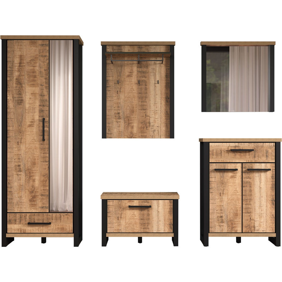 Garderobenmöbel-Set Rhodes