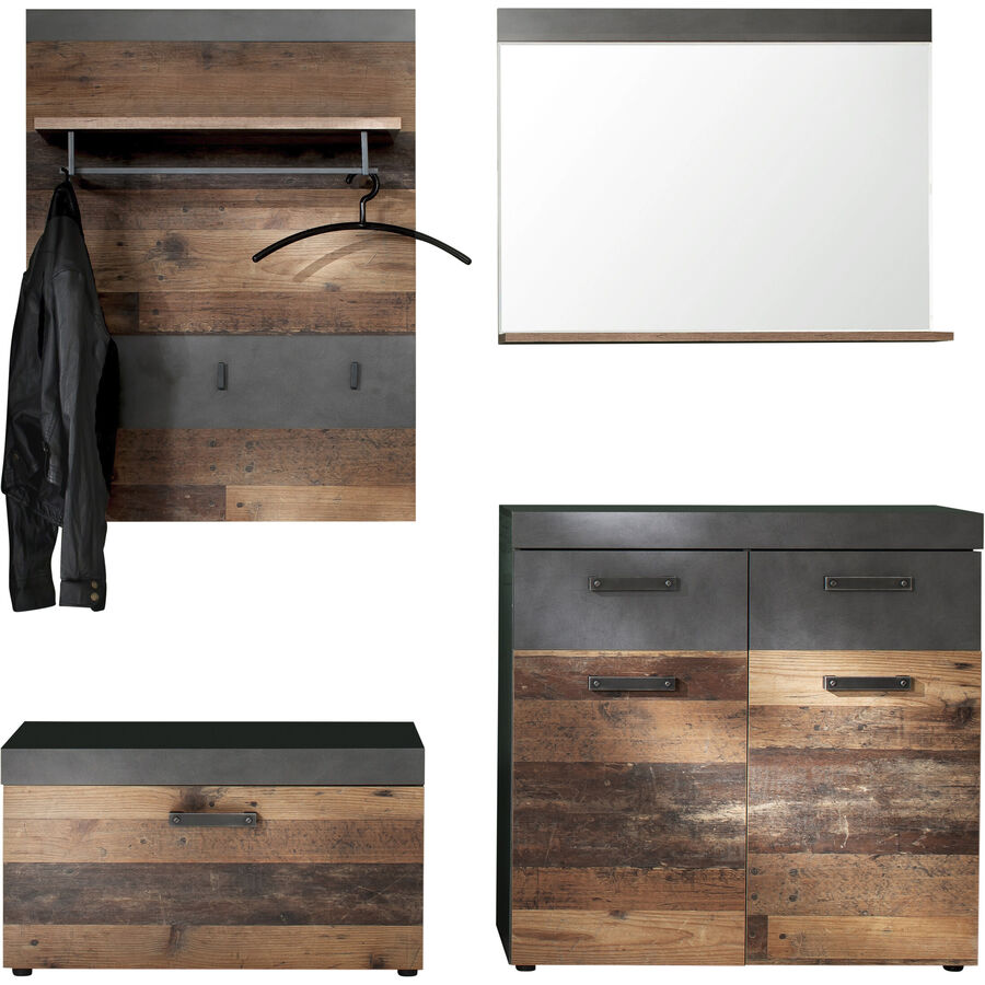 Garderobenmöbel-Set Fuerte