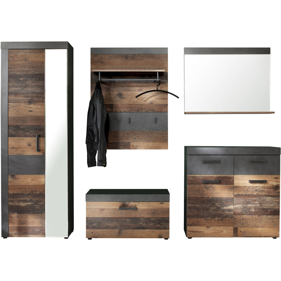 Garderobenmöbel-Set Fuerte