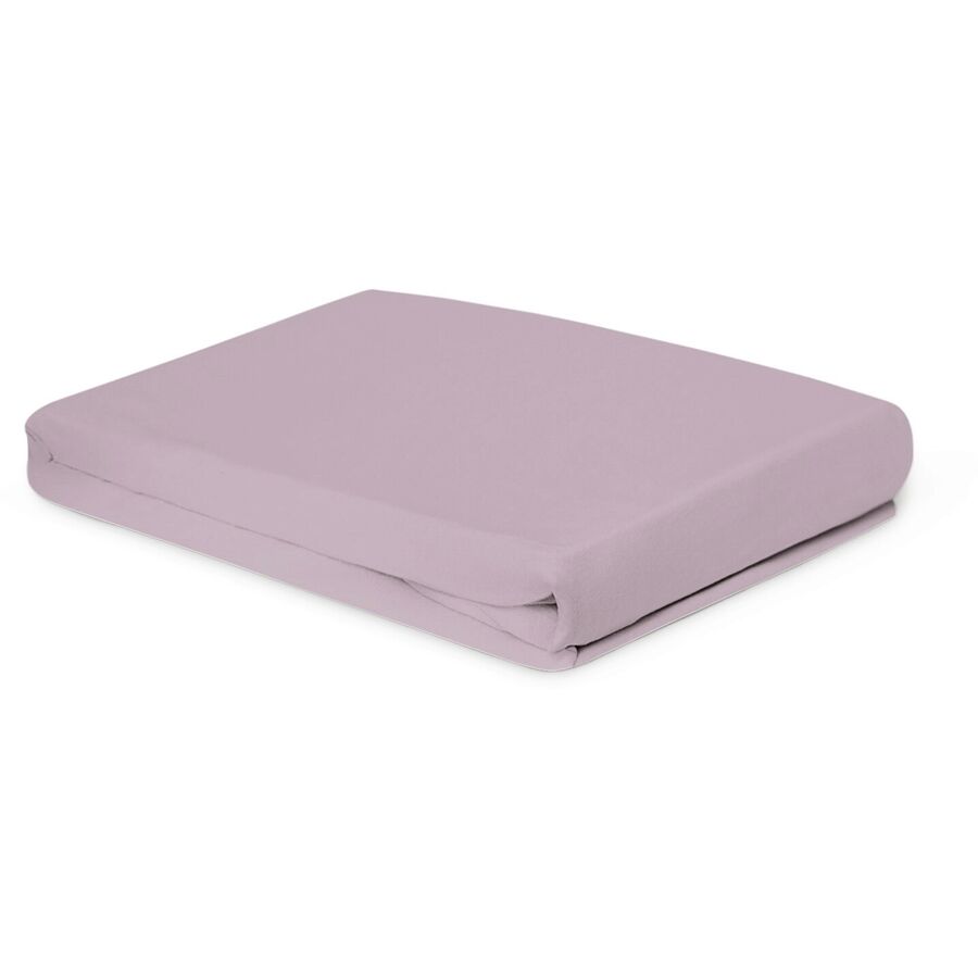 Esprit Fixleintuch Mila lila Baumwolle 180 x 200 cm - Material: 97% Baumwolle, 3% Elasthan