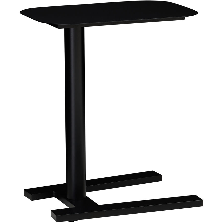 Beistelltisch Lucera schwarz Aluminium B 50 H 59 cm