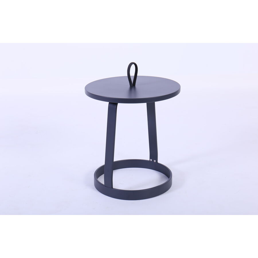 Beistelltisch Bonita Grau Aluminium 47 cm