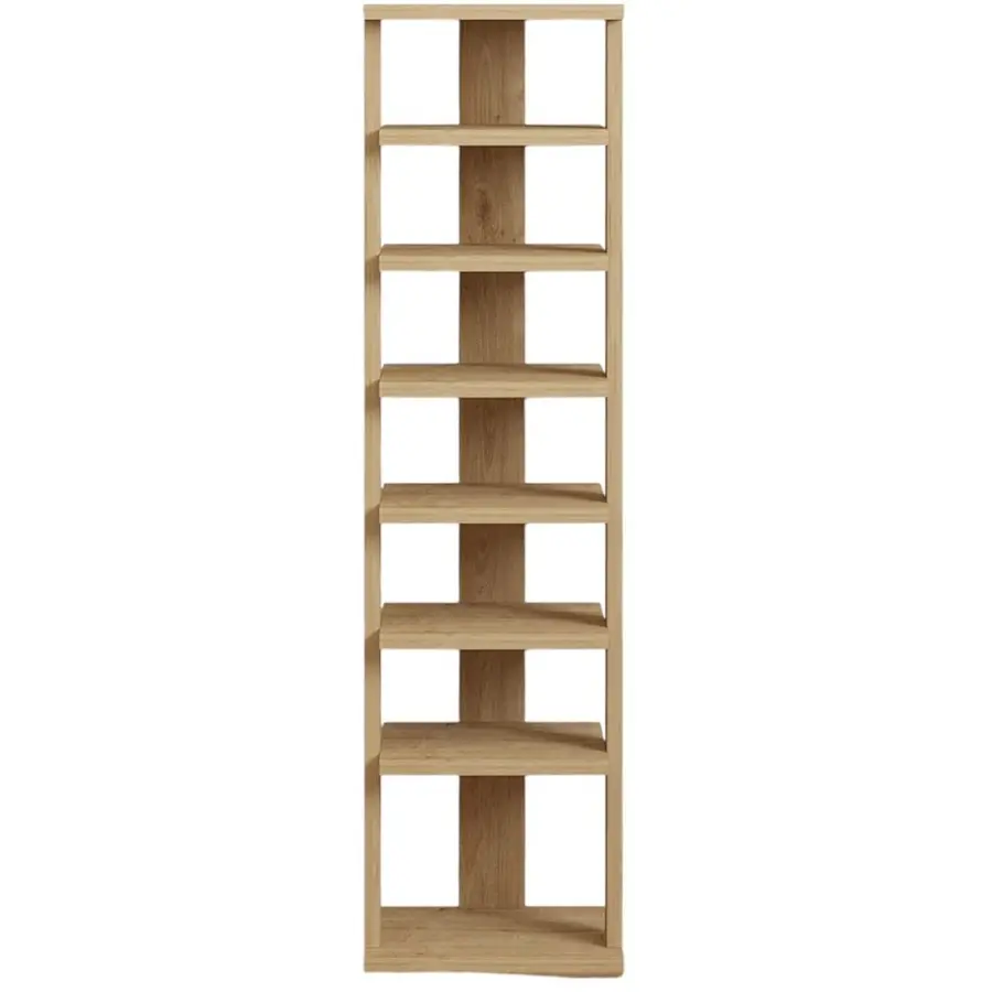 Schuhregal Hylde eiche Holzwerkstoff B 29.6 H 110 cm
