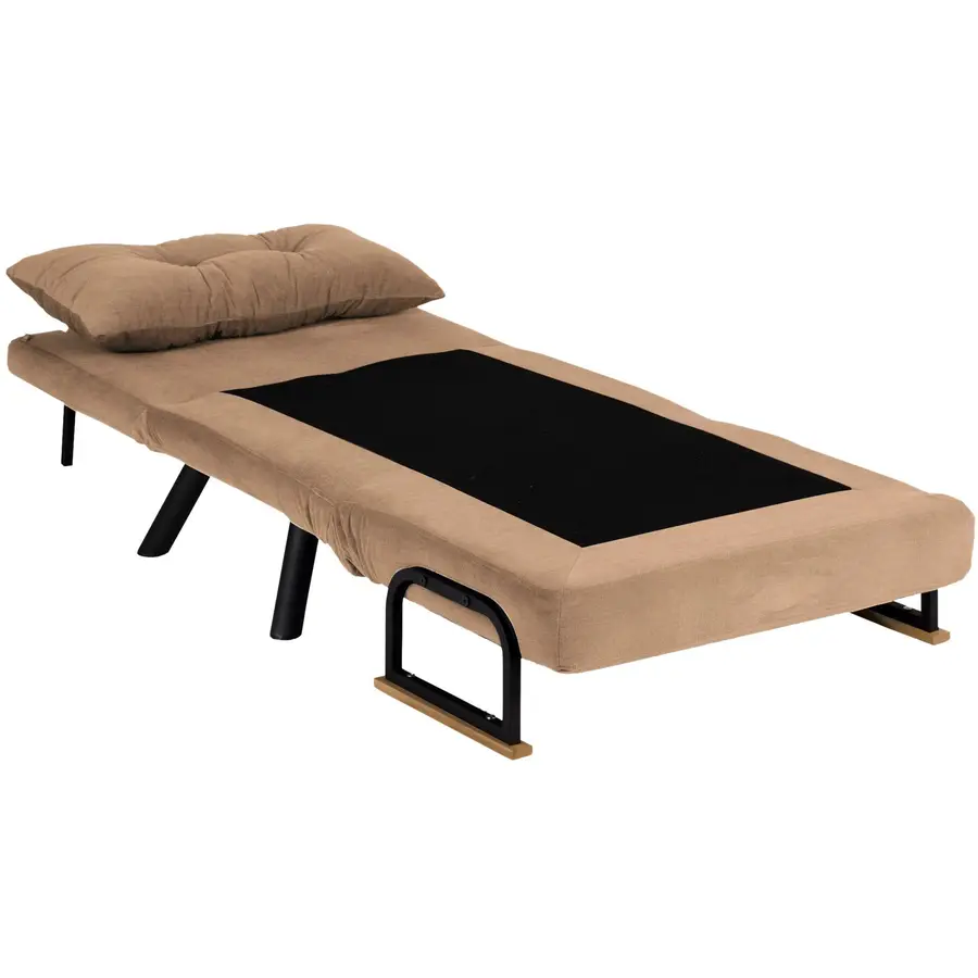 Faltbarer Sessel mit Bettfunktion