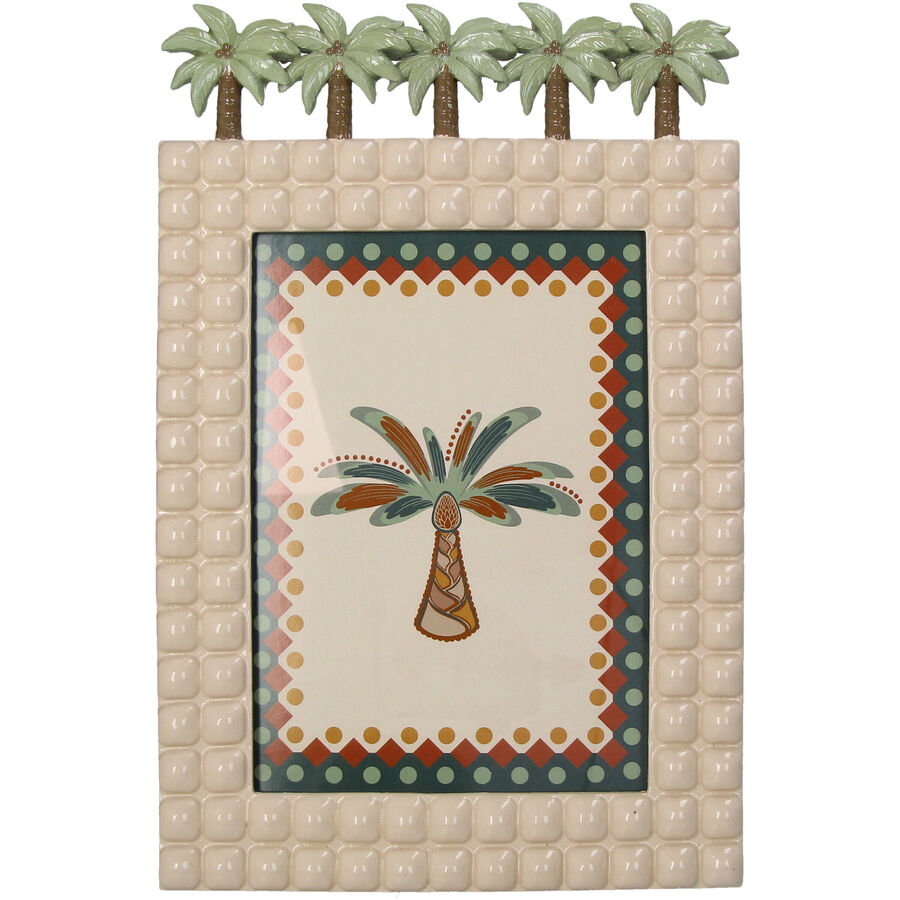 Cornice per foto Natural & Feminine Glamour Beige 17,5 cm 26 cm 13 x 18 cm