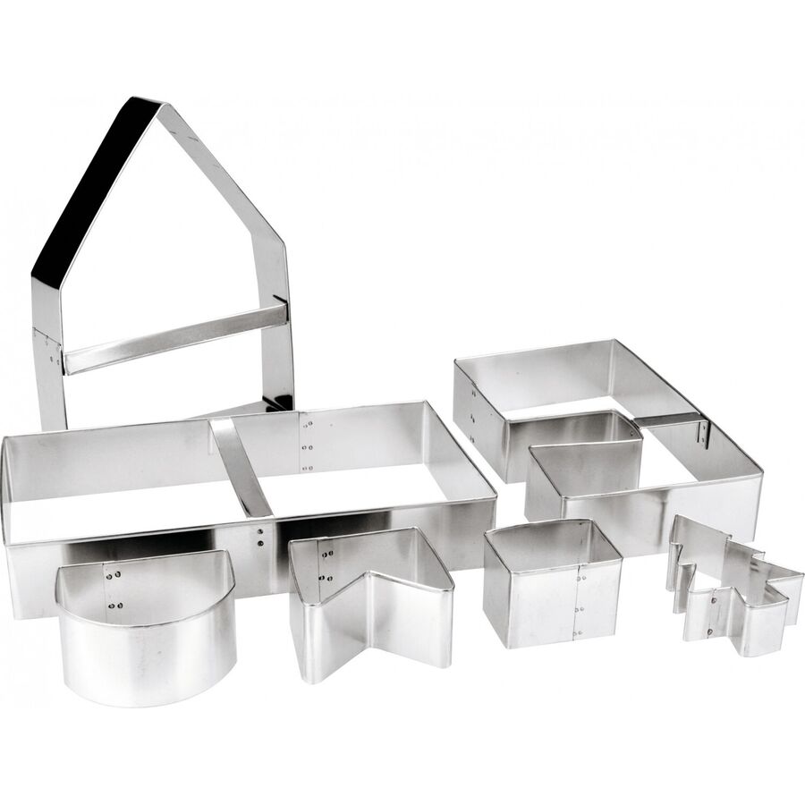 Ibili - Farbe: silber - Material: Edelstahl - Ausstechformen-Set